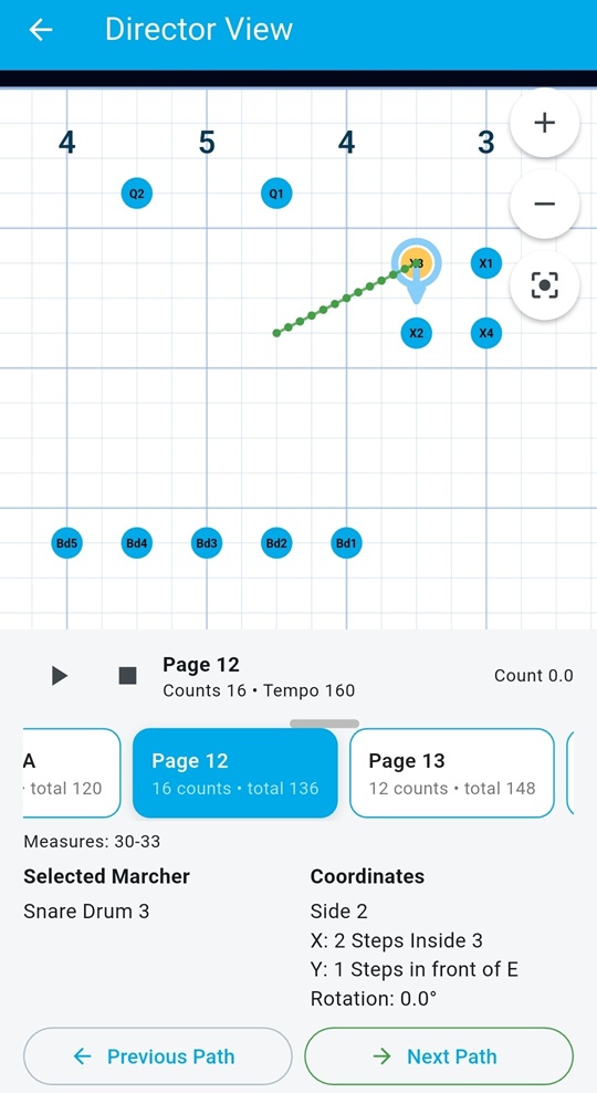 Marching Mapper Buddy on Android