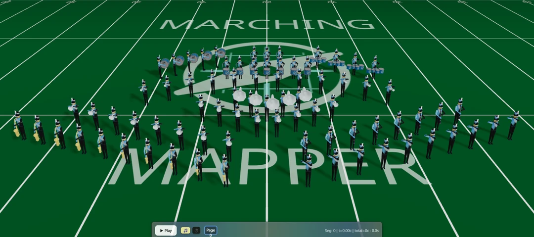 Marching Mapper 3D field view