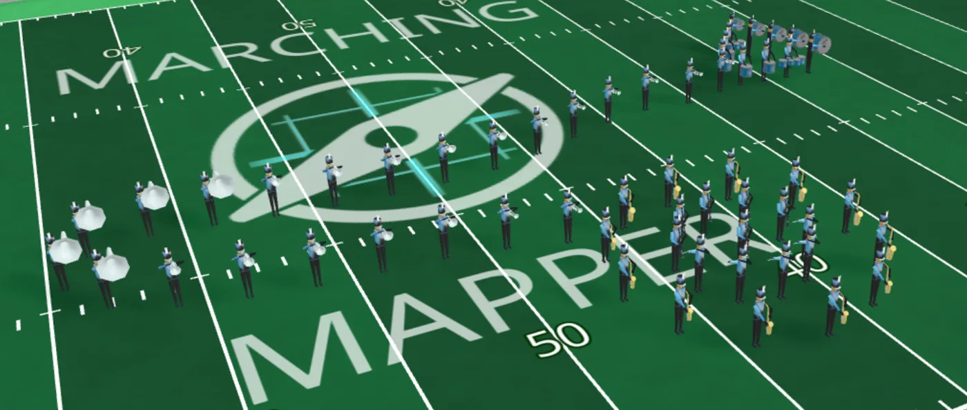 3D formation view in Marching Mapper