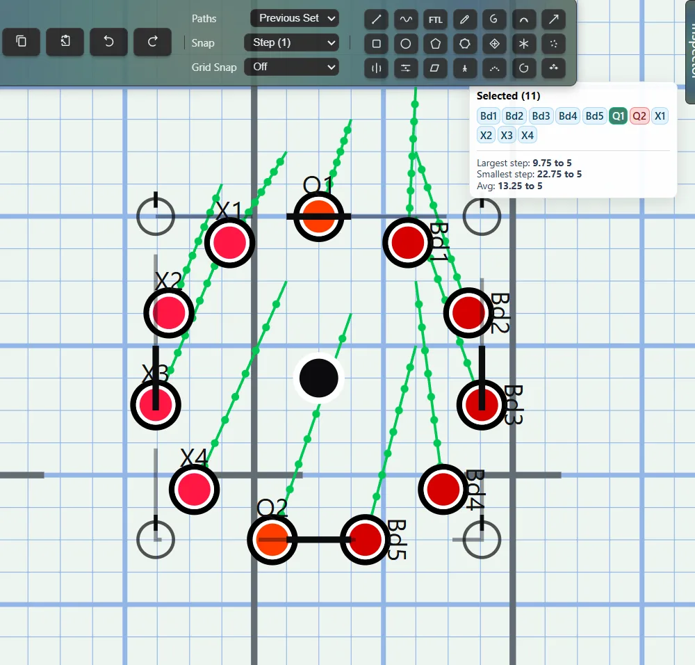 Marching Mapper step and pathway tools